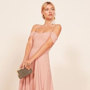 Reformation Poppy Dress in Blush